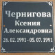 Табличка 17х17